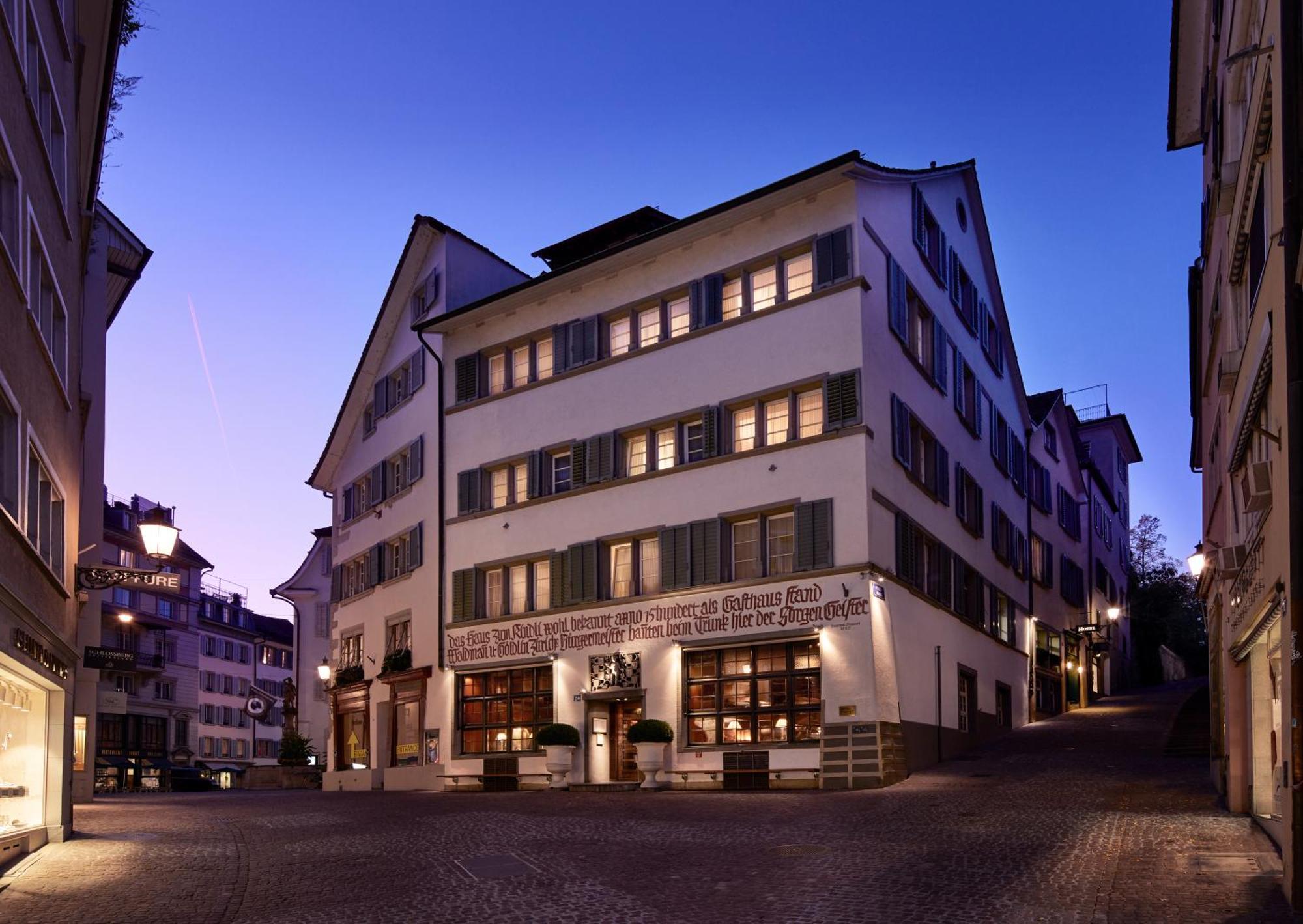 Hotel Kindli Zúrich Exterior foto