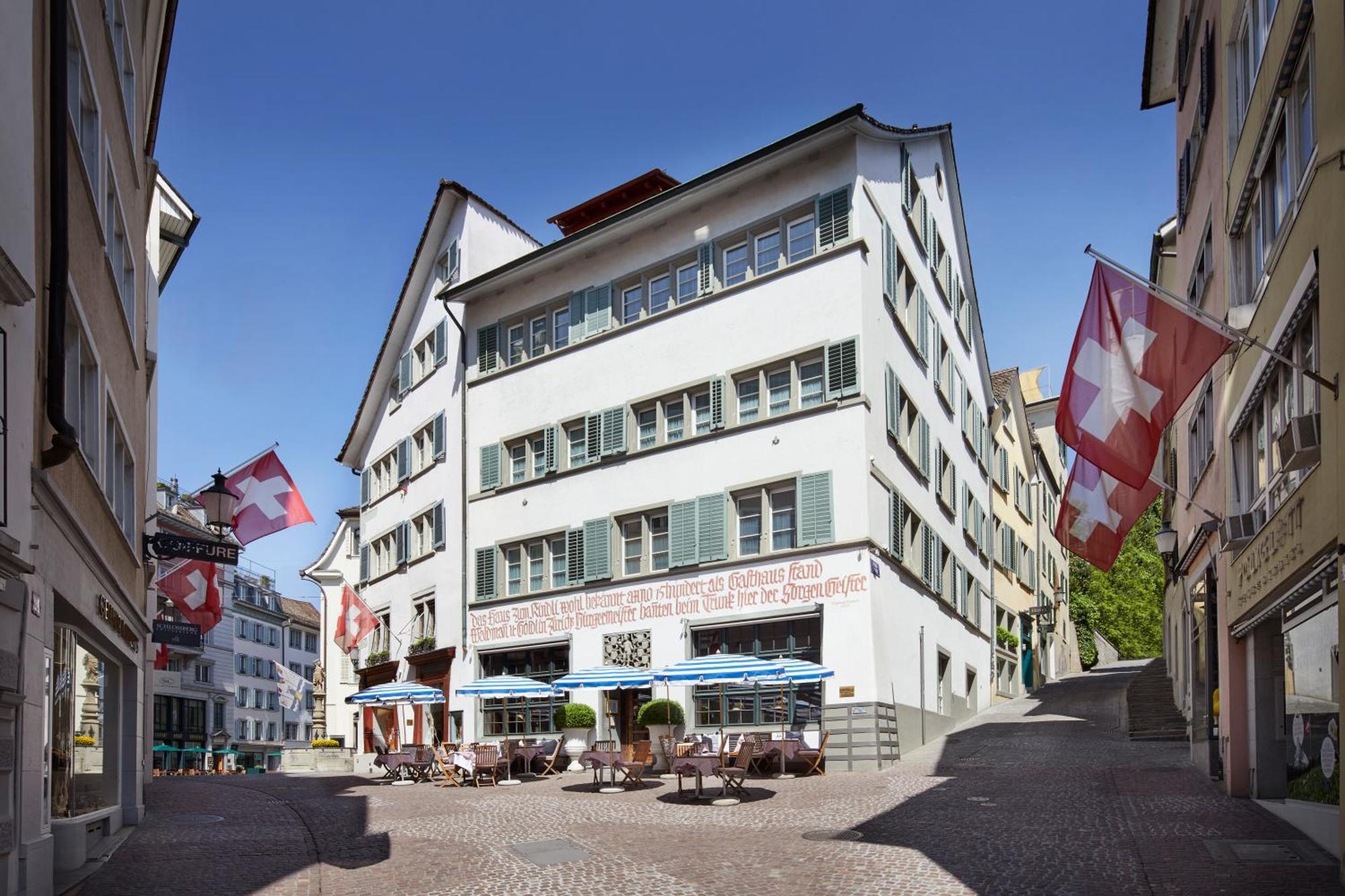 Hotel Kindli Zúrich Exterior foto